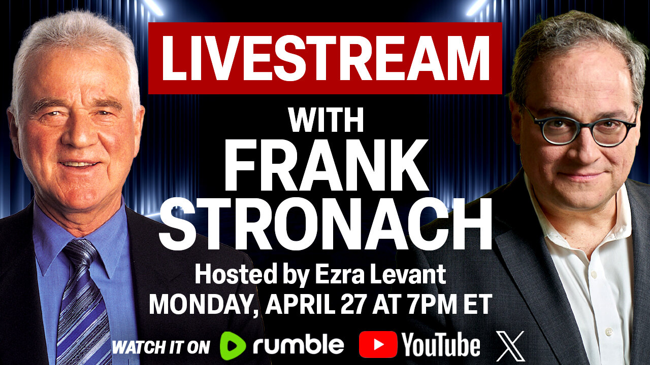 LIVE: Ezra Levant with Frank Stronach — Fighting for Canadian Small Business