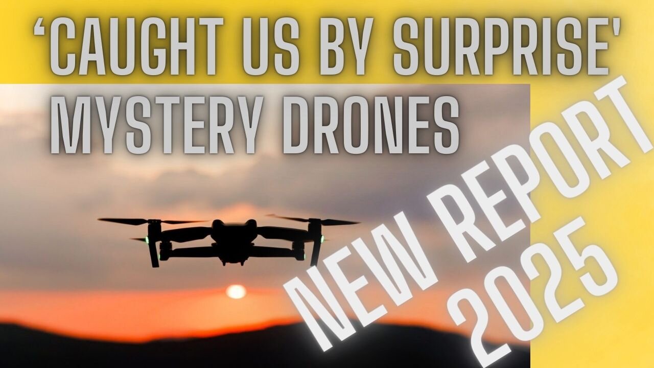 NJ DRONE GOVERNMENT COVER UP EXPOSED ! 2025 NEW ! 'Caught Us by Surprise'