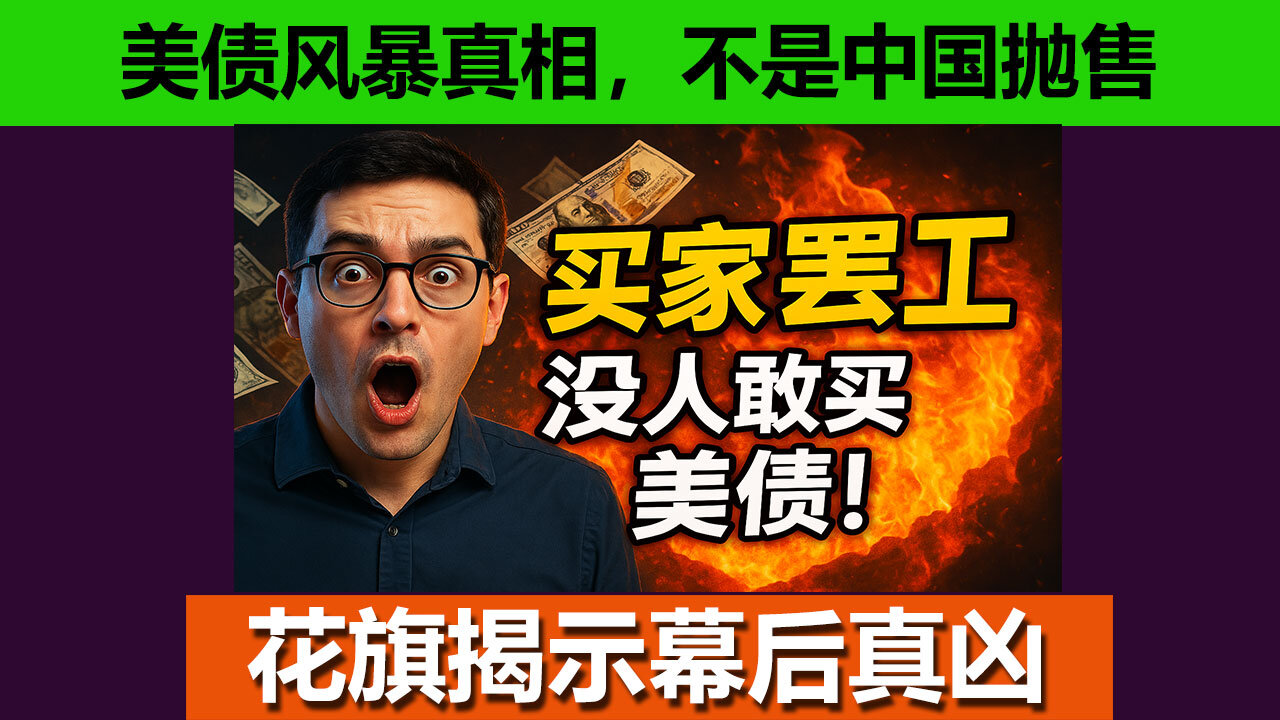 《谁在抛弃美国国债？真正的危险不是中国，而是没人敢接盘！| 美债风暴全解析》