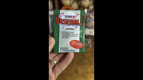 1992 #fleer #baseballcards #junkwax #packopening #halloffamer