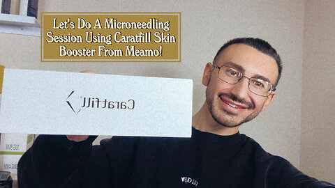 Let's Do A Microneedling Session Using Caratfill Skin Booster From Meamo!