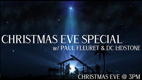 Christmas Eve Special w/ Abs & DC Lidstone 12/24/25 3pm EST