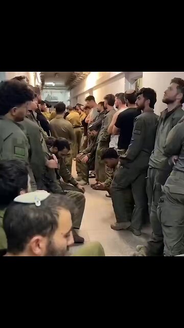 All the officers and soldiers are in shelters… An entire army underground — like rats.