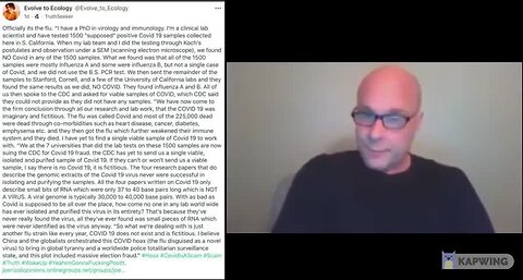 "Unpacking Dr. Derek Knauss' Bold Claim: 'COVID-19 is Fictitious' - Debunking Myths in 2021"