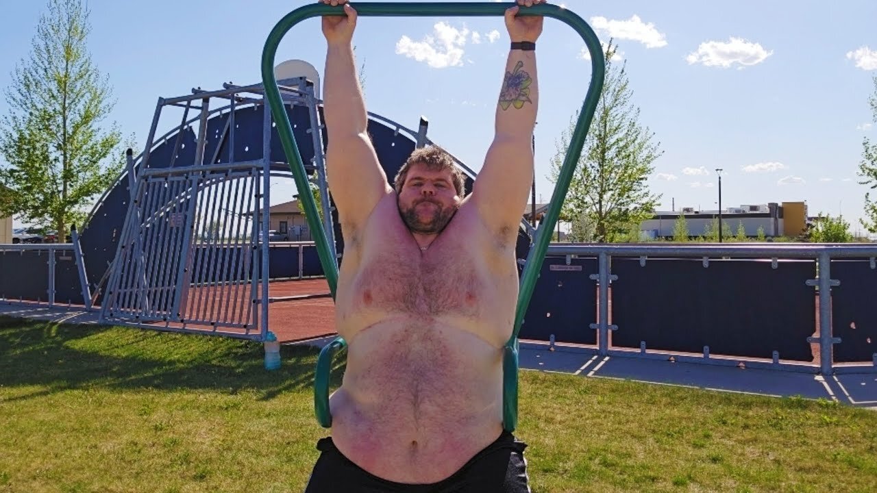 Calisthenics At 450lbs - 550lbs Weight Loss Journey