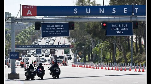 Federal agents denied entry to Dodger Stadium