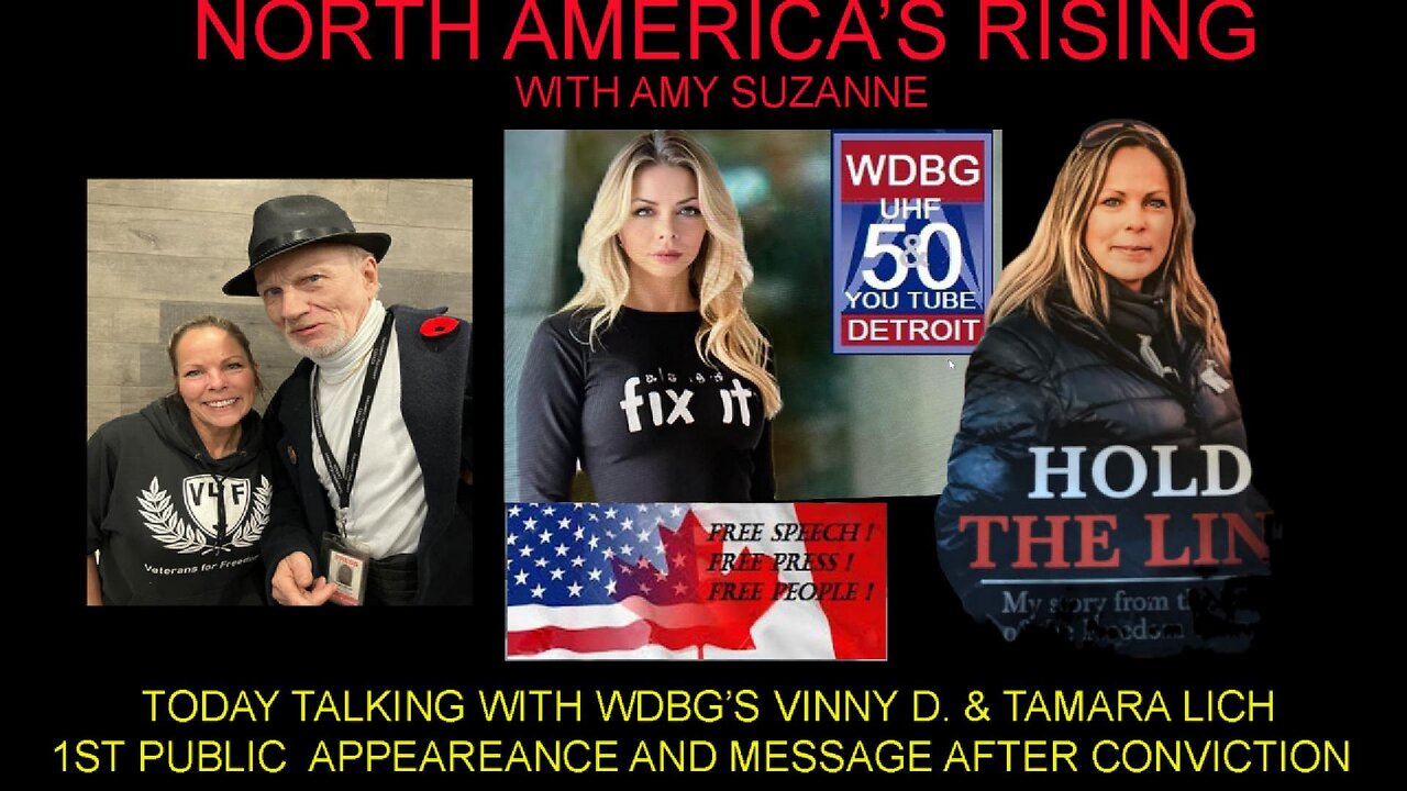 TAMARA LICH SPEAKS AFTER CONVICTION!-NORTH AMERICA'S RISING MORNING SHOW