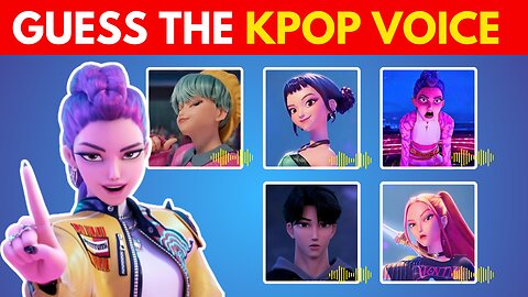 🎤 Guess the K-Pop Demon Hunters by Their EPIC Voices! 🔥 HUNTR/X vs. Saja Boys Challenge