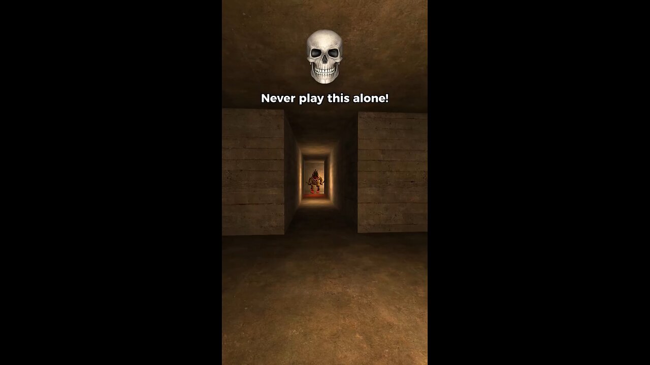 Never play this alone!