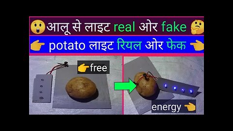 potato light real or fake