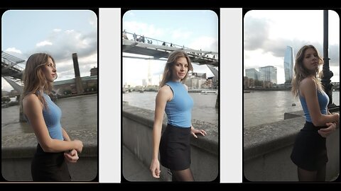 HOSIERY FASHION EDITORIAL :Pantyhose, Stockings, Tights, Collant, Heels, Mini Skirt (4K Vertical)