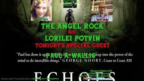 The Angel Rock with Lorilei Potvin & Special Guest Paul Anthony Wallis