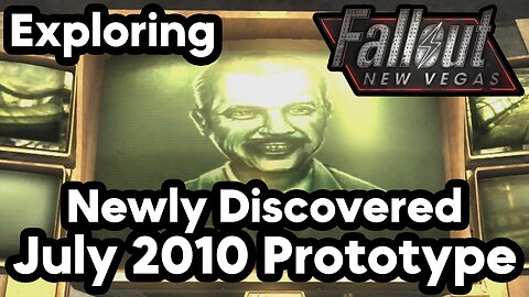 Fallout New Vegas July 2010 Prototype Raw Gameplay on Xbox 360 Hardware