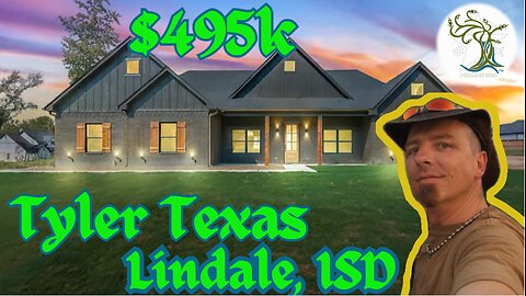 New Construction | Tyler, TX | Spacious Living | Lindale ISD | Custom Home