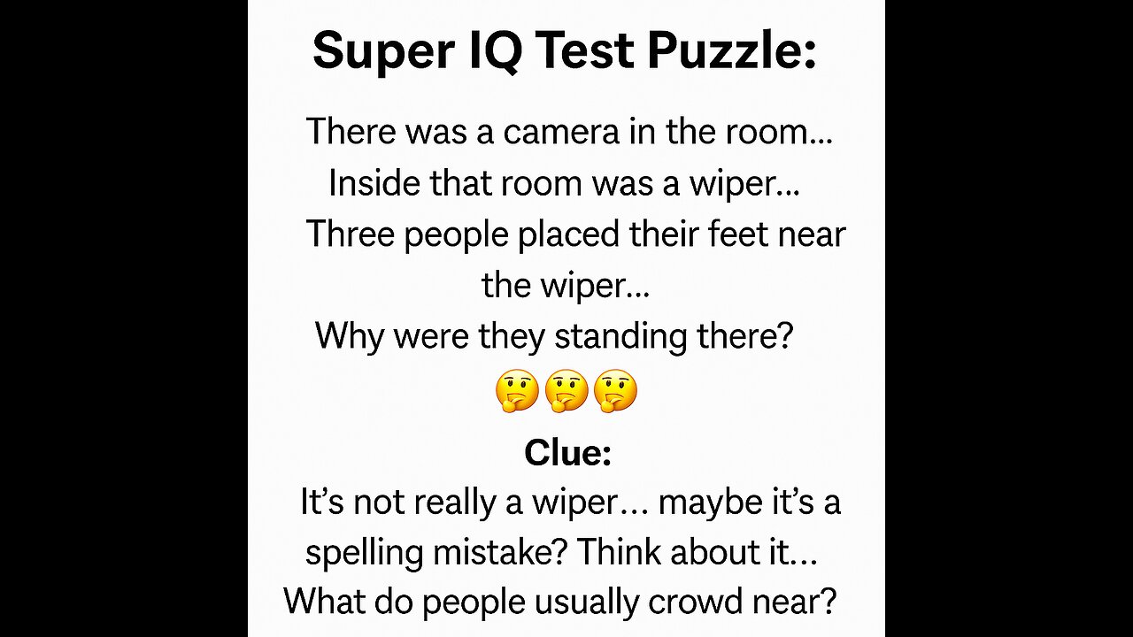Super IQ Test Puzzle!!!!!