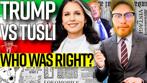 🚨“I Don’t Care What She Said!” Trump Rebukes DNI Tulsi, Claims Iran ‘Very Close’ to Nukes
