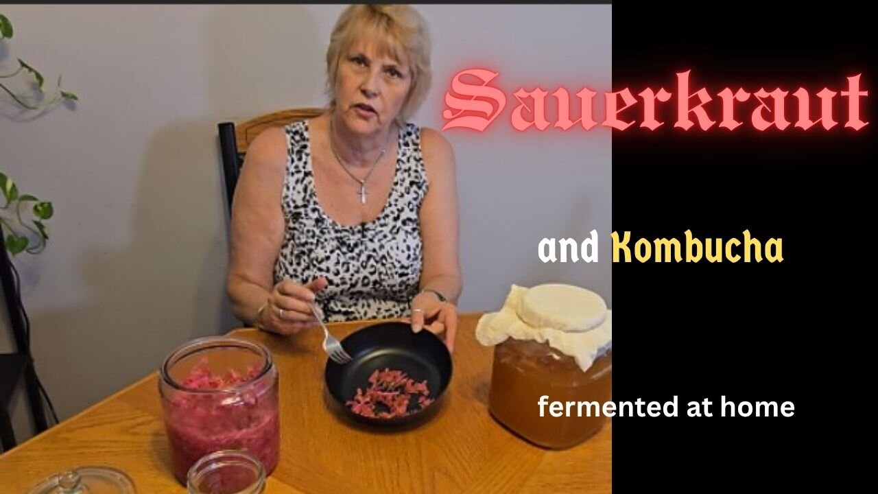 Sauerkraut - fermented at home