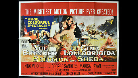 Solomon and Sheba (1959) FULL MOVIE | Yul Brynner, Gina Lollobrigida | 1080p HD Epic