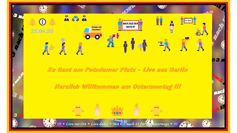 🔔🕕🔔 Zu Gast am Potsdamer Platz - 21.04.25
