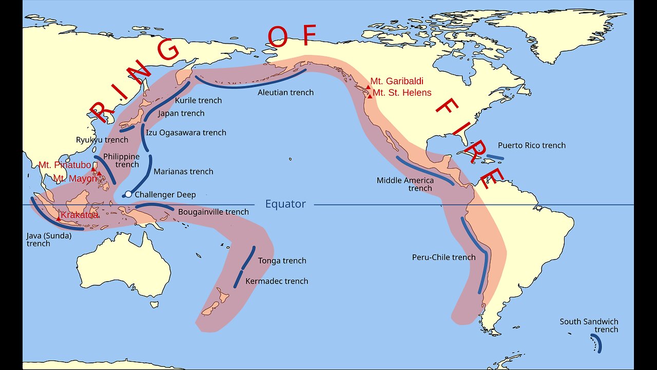 NUMEROUS VOLCANOS AND FAULT LINES ARE AWAKENING AT ONCE!