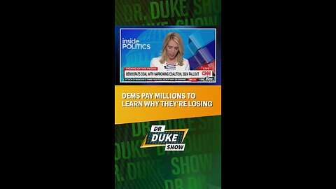 🤣Democrats Pay Millions To Find Out Why They’re Losing Voters