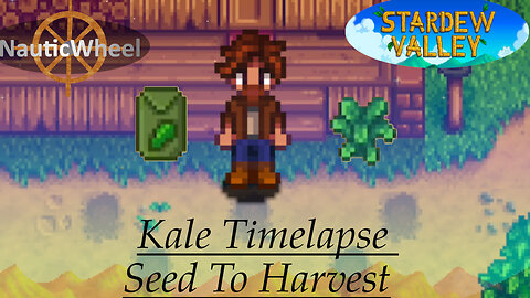 Stardew Valley Plant Timelapse — Kale