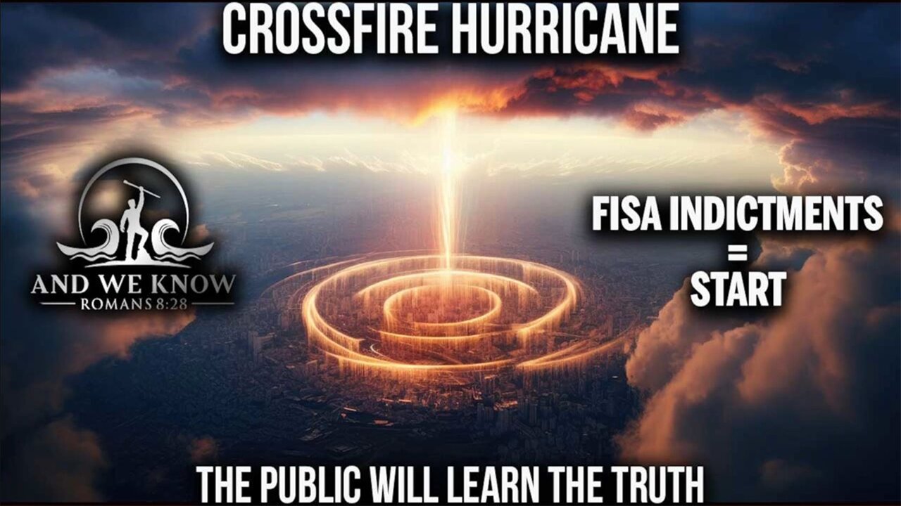 And We Know 4.12.25: "Crossfire Hurricane released, Clinton exposed, PANIC, DNI on ELECTION THEFT, J6, Set the STAGE"