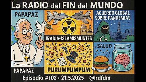 El Papapaz/ acuerdo global sobre pandemias 21.5.2025