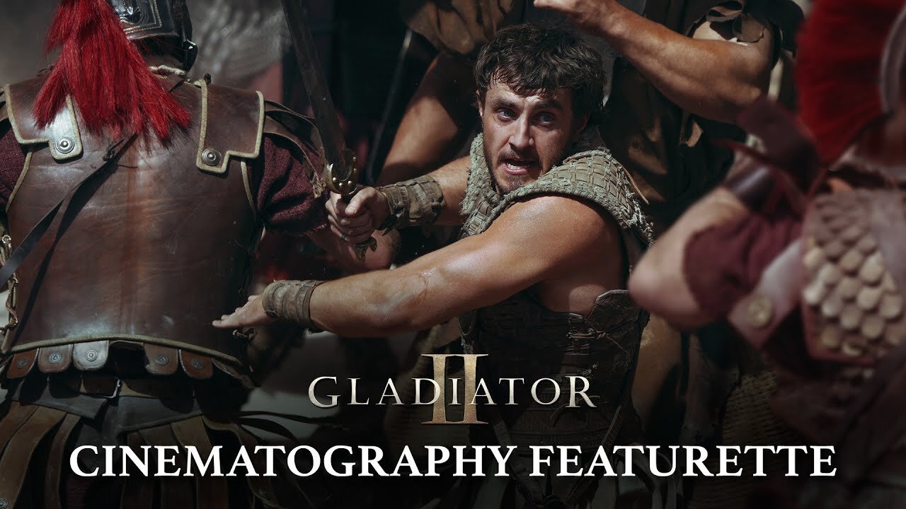Cinematography of Gladiator II – Ridley Scott, Paul Mescal, Pedro Pascal, Denzel Washington