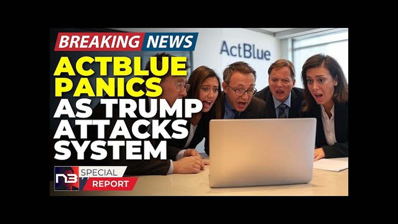 Breaking: Game Over: Trump's DOJ Launches Historic Attack On ActBlue's Network!
