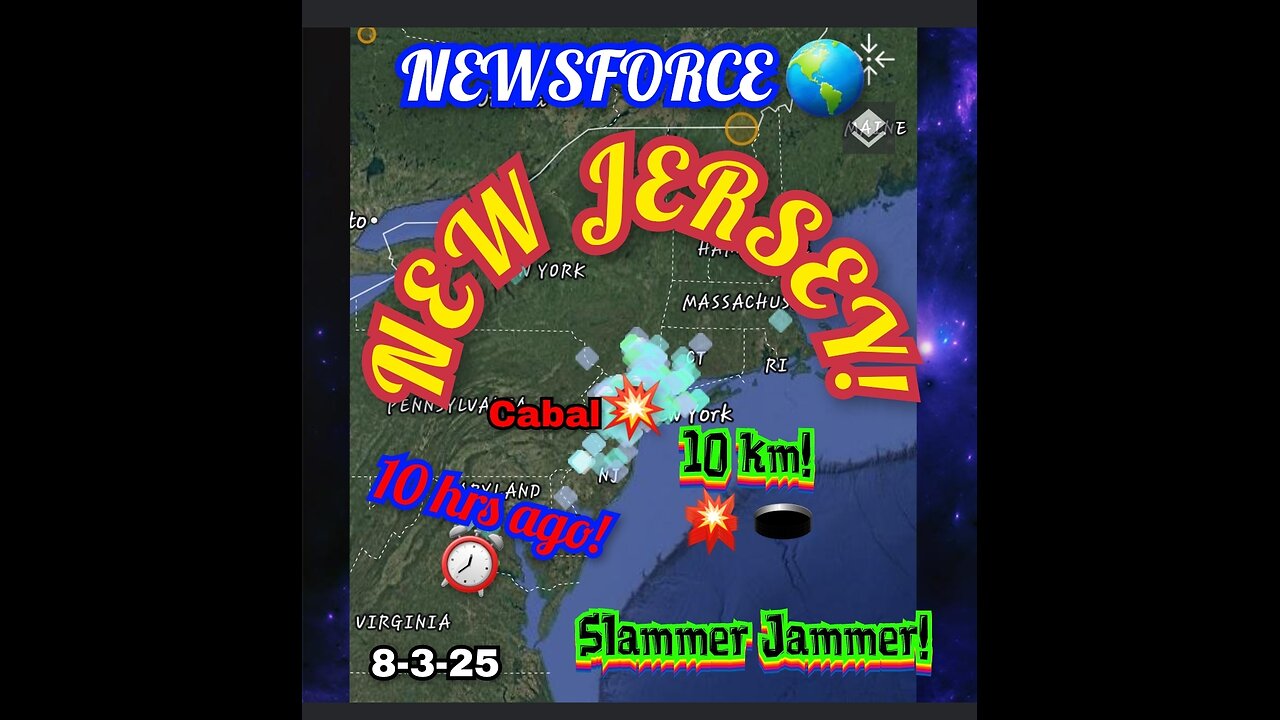 NEWSFORCE 🌎 NEW JERSEY! 10 km SLAMMER 💥 JAMMER! Not adding up 🤔