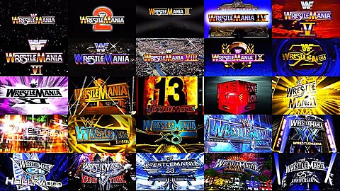 WWE Wrestlemania Highlights video 1985-2008 HD