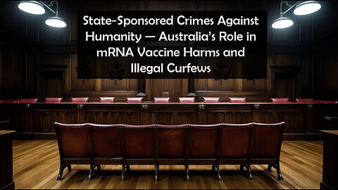 Australia's State Sponsored Terrorism