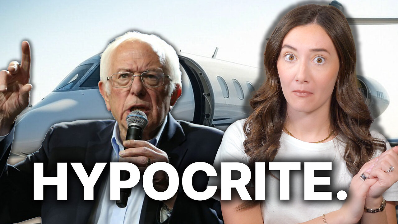 Bernie Chartered Private Jets To Fight Oligarchy…?