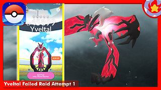 Yveltal Failed Raid Attempt 1 (Alive Church) | Pokemon GO