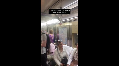 New York City's subway stations were inundated following a severe storm that hit the metropolis.