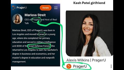 FBI Director Kash Patel's younger girlfriend & her Israeli connection?