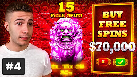 $70,000 Bonus Buy on 5 LIONS MEGAWAYS 🏮 (70K Bonus Buy Series #04)