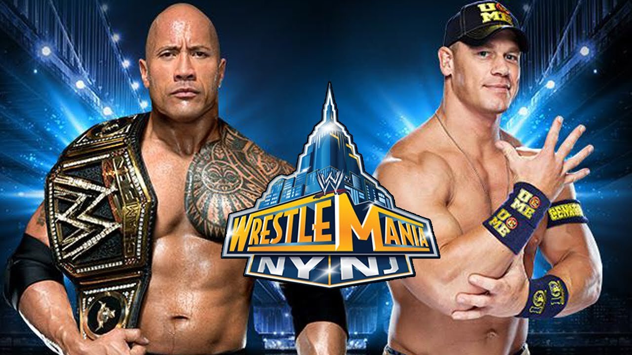 John Cena vs The Rock Wrestlemania 29 Highlights