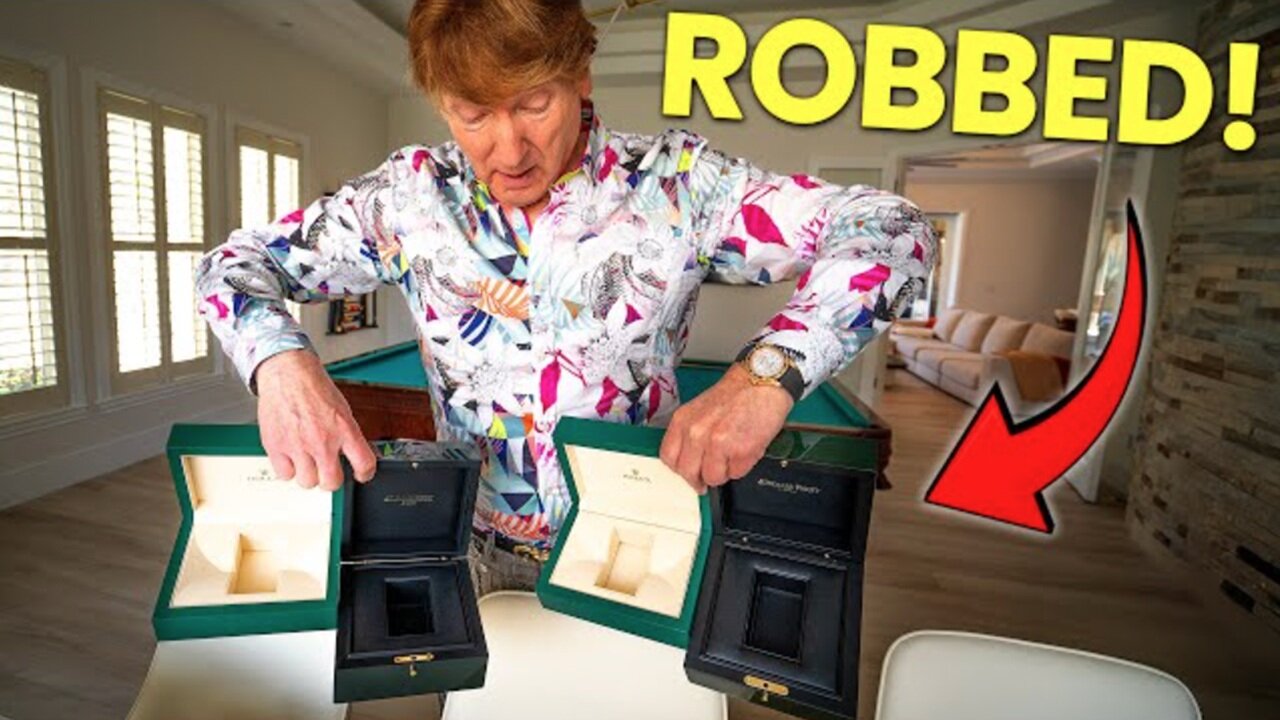 I WAS ROBBED IN MY NEW HOUSE!