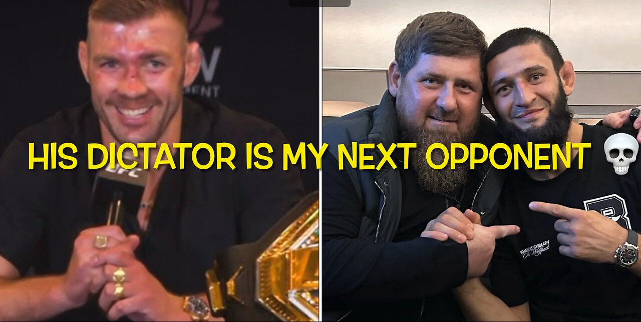 DRICUS BEGINS TO TROLL KHAMZAT CHIMAEV RIGHT BEFORE UFC 319 😂💀