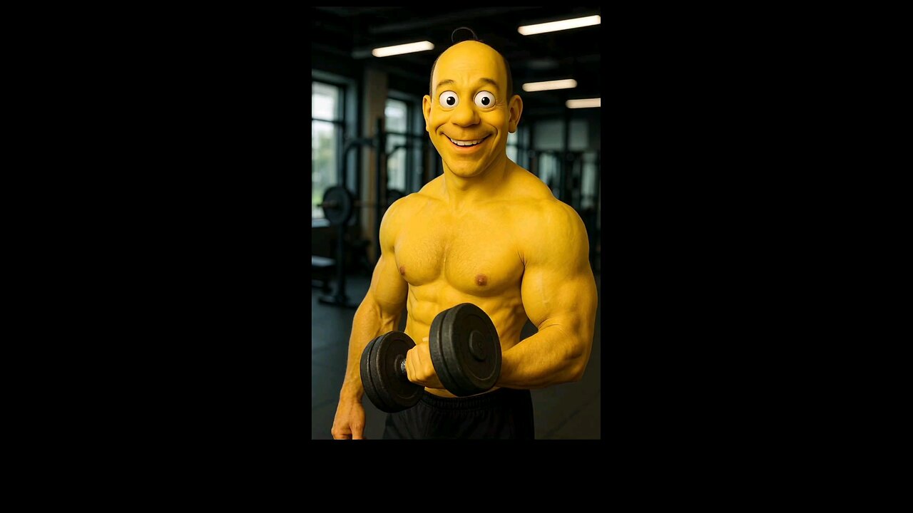 If Homer Simpson Was A Human Bodybuilder