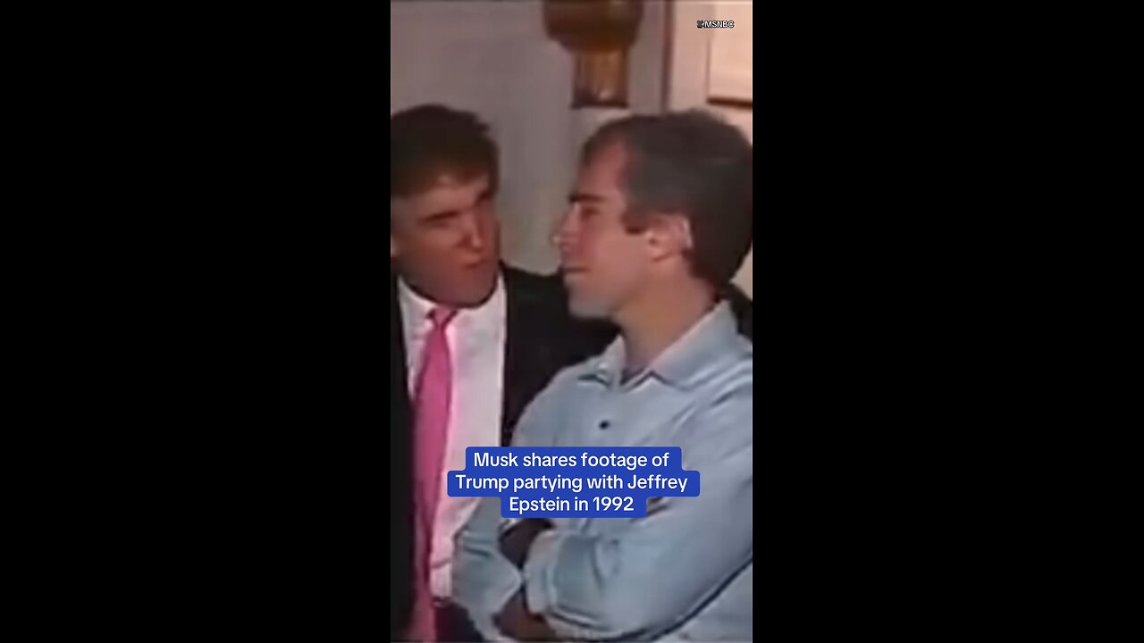 Trump & Jeffrey Epstein 1992