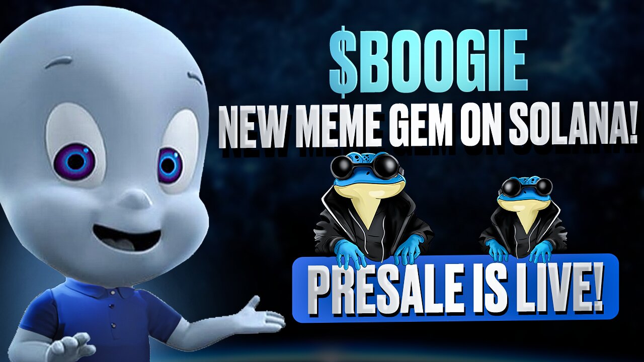🎉 $Boogie : New Meme Giant on Solana! Presale is Already Here! Don't miss this Meme train! 🚀🐸
