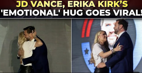 Mushy Hug- Erika Kirk Has Forgotten Her Crocodile Tears