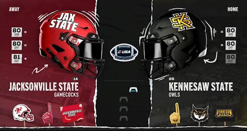 Rebuild Kennesaw State vs Jacksonville State: Conference Championship!!!