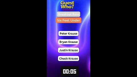 Guest This Actor #298 Like A Quick Quiz? | Six Feet Under