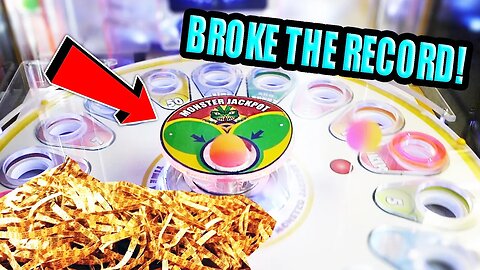 Record Breaking WIN at the Arcade!