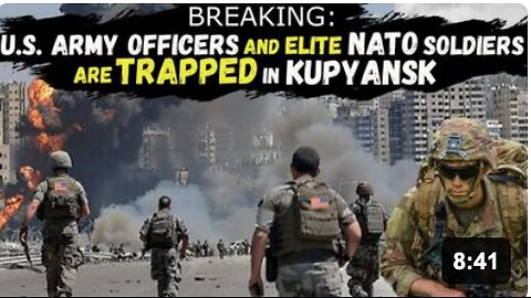 Russian Marines surrounded U.S. Army Officers and an Elite NATO Assault Team in KUPYANSK