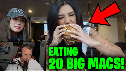 Eating 20 Big Mac's From McDonalds